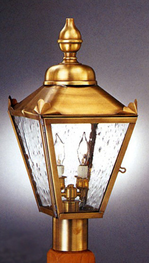 Arabella Two Light Post Mount in Antique Brass (265|82102ABSS)