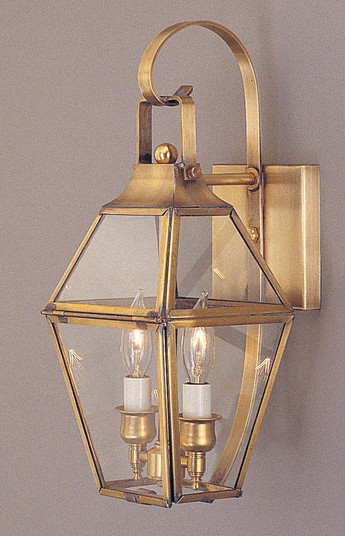 Coachmen Two Light Wall Mount in Antique Brass (265|53801ABC)