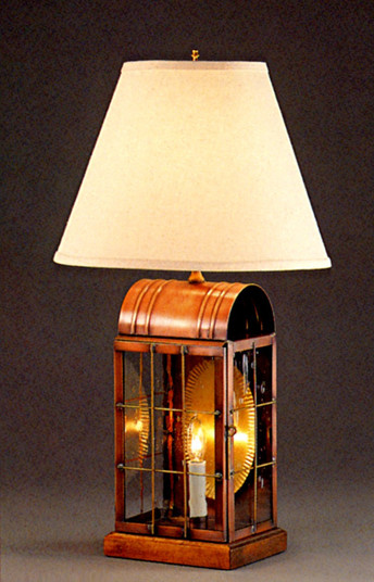 Guardsmen Two Light Portable Lamp in Antique Copper (265|39507ACSS)
