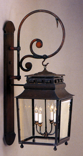Gillman Four Light Wall Mount in Dark Brass (265|32521DBC)