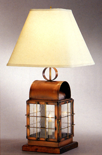 Captain Three Light Portable Lamp in Antique Copper (265|30117ACS)