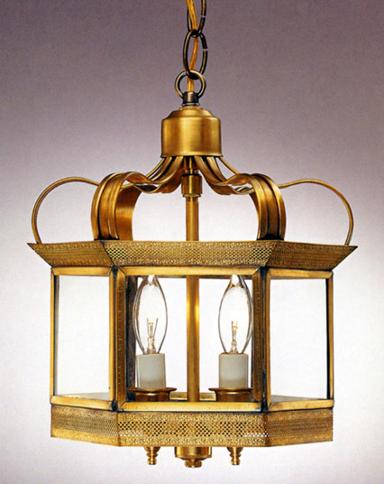 Princess Two Light Pendant in Antique Brass (265|13913ABC)