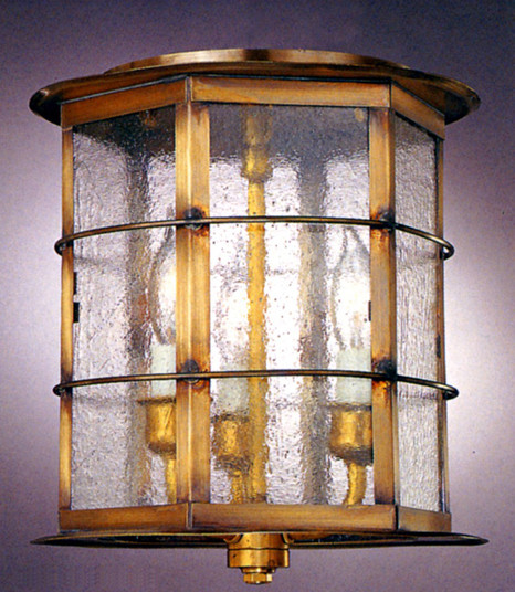 Princess Three Light Flush Mount in Antique Brass (265|13404ABS)