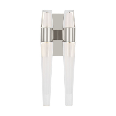 Lassell LED Wall Sconce in Polished Nickel (182|SLWS34727N)