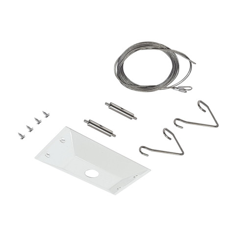 LED Strip Light Pendant Mounting Kit in White (167|NLWPSWAPK)