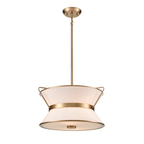 Layla LED Chandelier in Brushed Brass (78|AC11831BB)