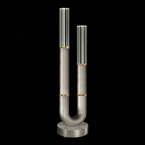 Antonia LED Table Lamp in Silver Leaf/Brass/No Parchment (48|923010410ST)