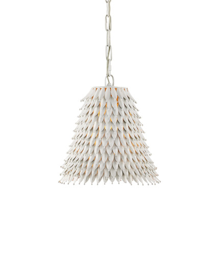 Overlay One Light Pendant in White (142|90001162)