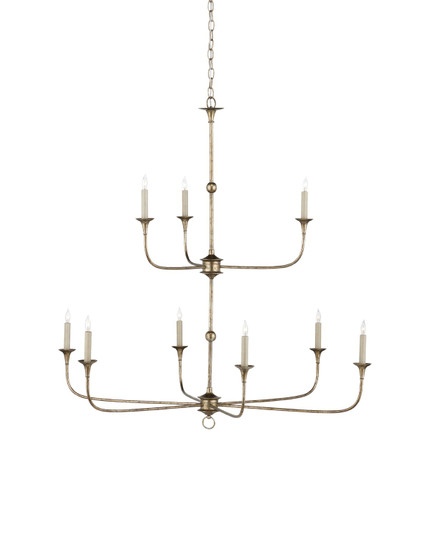 Nottaway Collection Nine Light Chandelier in Pyrite Bronze (142|90001129)
