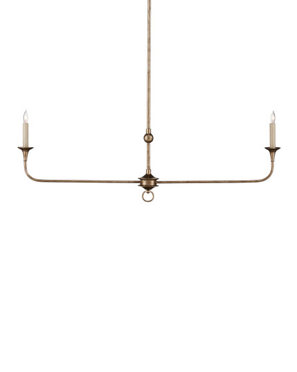 Nottaway Two Light Chandelier in Pyrite Bronze (142|90001128)