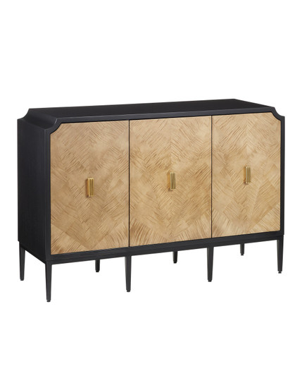 Kallista Cabinet in Taupe/Caviar Black/Polished Brass/Black (142|30000270)