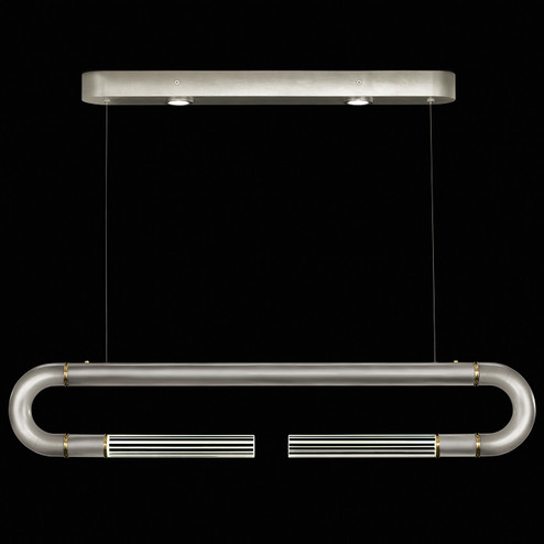 Antonia LED Linear Pendant in Silver (48|924140410ST)