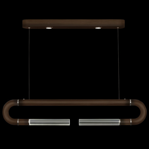 Antonia LED Linear Pendant in Bronze/Nickel/No Parchment (48|924140220ST)
