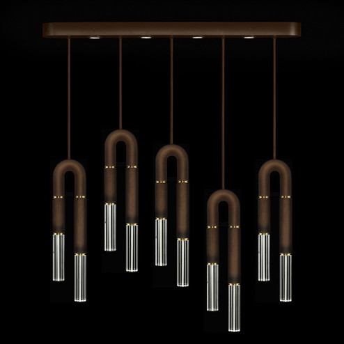 Antonia LED Linear Pendant in Bronze (48|923140210ST)