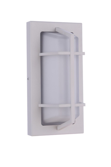 Bulkhead Rectangular One Light Outdoor Bulkhead in Textured White (46|ZA6102TW)