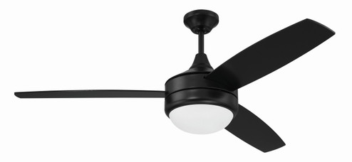 Phaze II 3-Blade 52'' Ceiling Fan in Flat Black (46|PHZ52FB3)