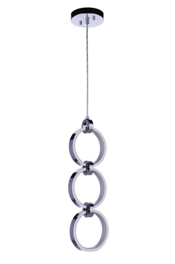 Context LED Pendant in Chrome (46|59393CHLED)