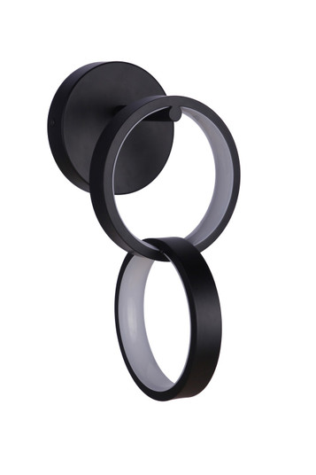 Context LED Wall Sconce in Flat Black (46|59362FBLED)