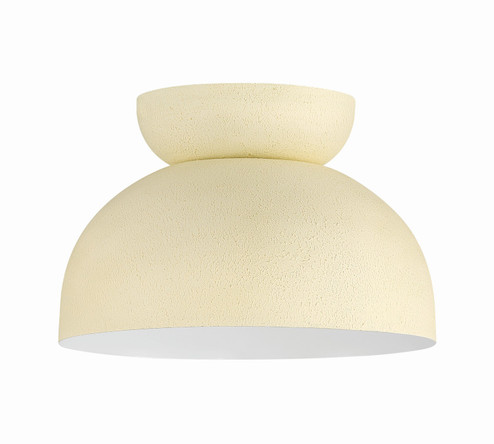 Ventura Dome One Light Flushmount in Cottage White (46|59181CW)