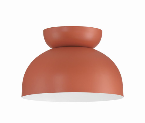 Ventura Dome One Light Flushmount in Baked Clay (46|59181BCY)