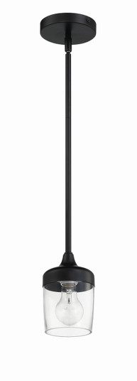 Wrenn One Light Mini Pendant in Flat Black (46|58191FB)