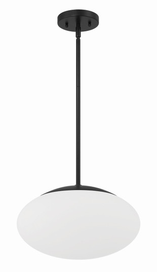 Gaze One Light Pendant in Flat Black (46|56894FBWG)