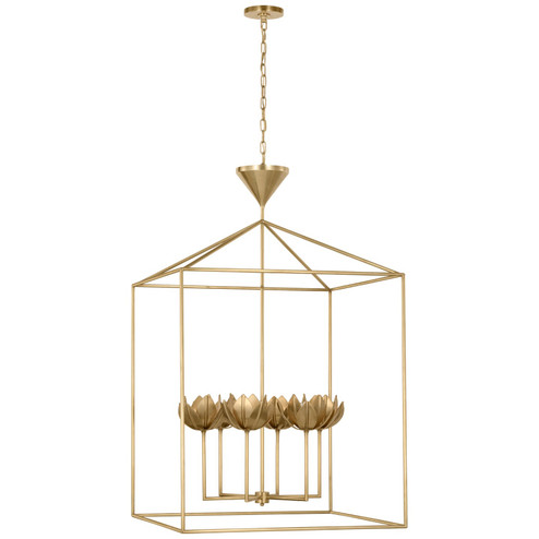 Alberto LED Lantern in Antique-Burnished Brass (268|JN5304AB)