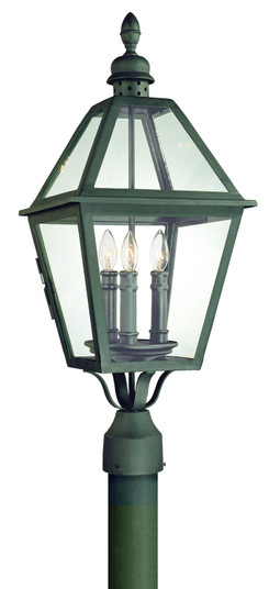 Townsend Three Light Post Lantern in Textured Black (67|P9625TBK)