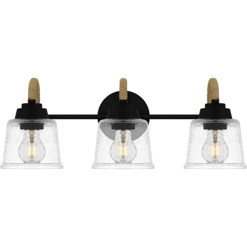 Seabreeze Three Light Bath in Matte Black (10|SEB8622MBK)