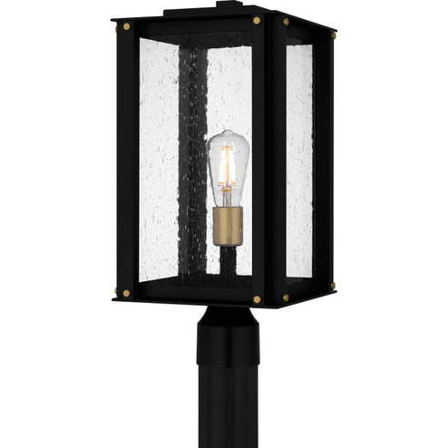 Robbins One Light Outdoor Post Mount in Matte Black (10|ROB9009MBK)