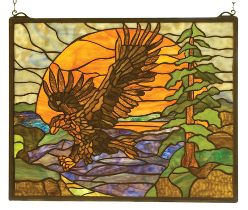 Eagle At Sunset Window in Multi (57|98106)
