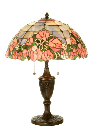 Cabbage Rose 24'' Table Lamp in CaPink 59 Pink (57|81555)