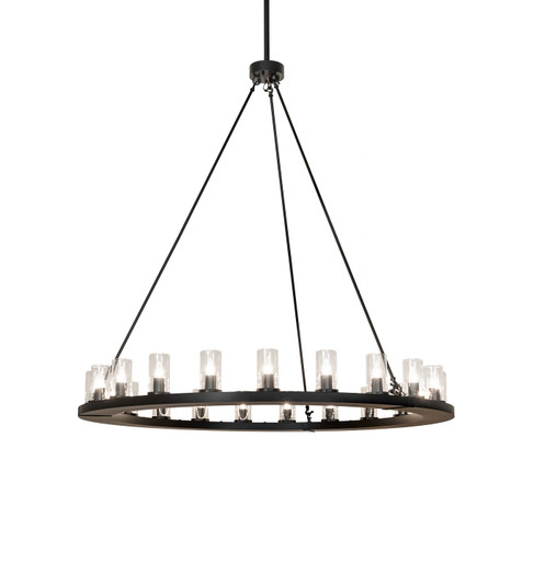 Loxley 21 Light Chandelier in Solar Black (57|269447)