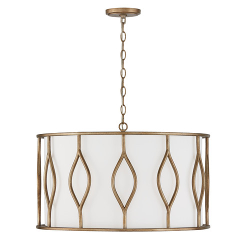 Cohen Four Light Pendant in Mystic Luster (65|352541ML)