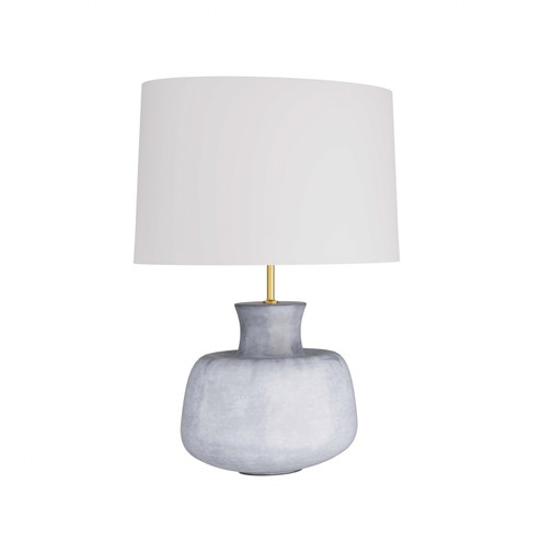 Tabor One Light Table Lamp in Frosted Blue Reactive (314|PTE01SH006)