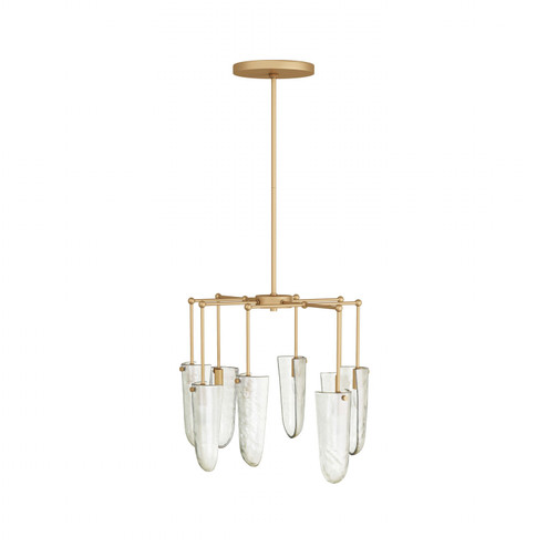 Valeria Eight Light Chandelier in Clear Seedy (314|DMC04)