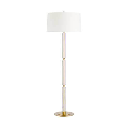 Gio One Light Floor Lamp in Clear (314|79818427)