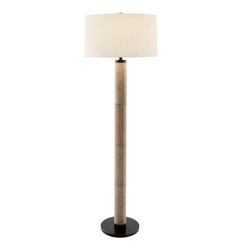 Russel One Light Floor Lamp in Bone (314|76026693)