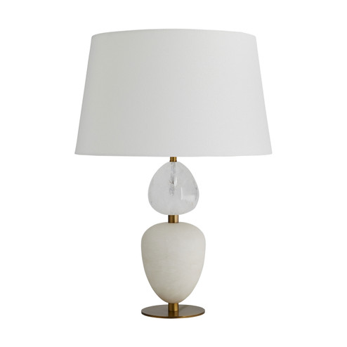 Aubrey One Light Table Lamp in White (314|49360829)