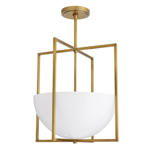 Royce Two Light Pendant in Antique Brass (314|49177)