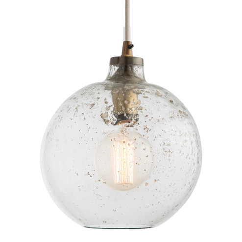 Monica One Light Pendant in Sand Infused Glass (314|44082)