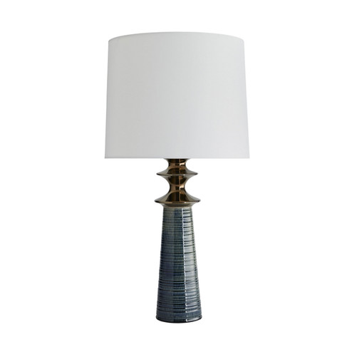 Albright One Light Table Lamp in Peacock and Bronze Reactive (314|11047836)