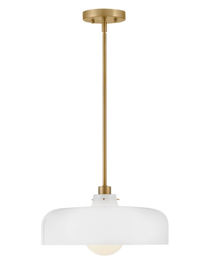 Maisie LED Pendant in Lacquered Brass (531|83497LCBCO)