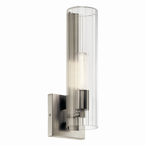 Jemsa One Light Wall Sconce in Brushed Nickel (12|55165NI)