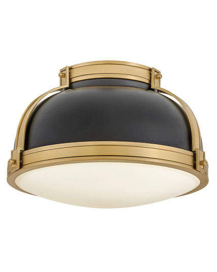 Barton LED Flush Mount in Black (13|46351BKLCB)