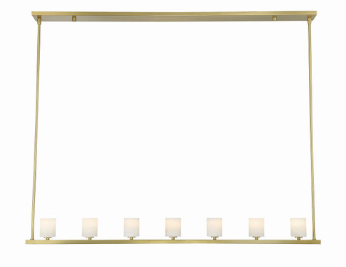 Aragon LED Chandelier in Soft Brass (60|ARA10267SBST)