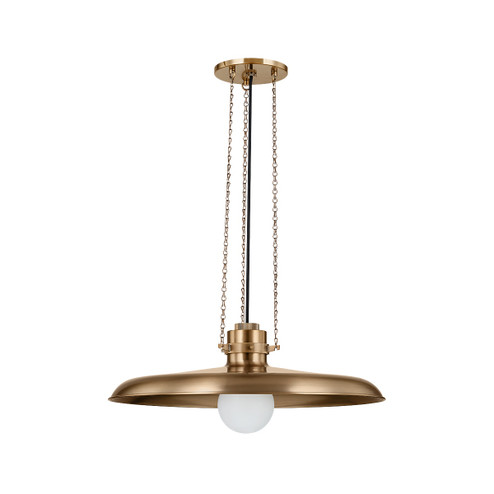 Rainhill One Light Pendant in Patina Brass (67|F3224PBR) Rainhill One Light Pendant in Patina Brass (67|F3224PBR)