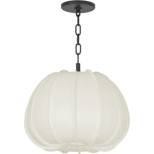 Bayu One Light Pendant in Forged Iron (67|F2616FOR)