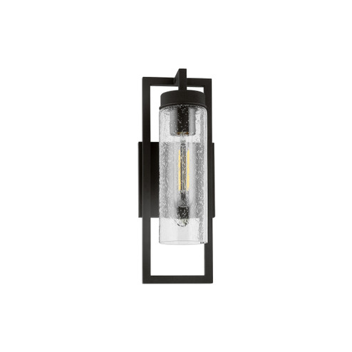 Chester One Light Outdoor Wall Sconce in Textured Black (67|B2813TBK)