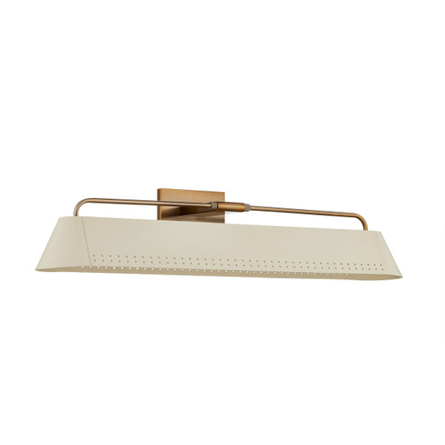 Rowan Two Light Picture Light in Patina Brass And Soft Sand (67|B1206PBRSSD)